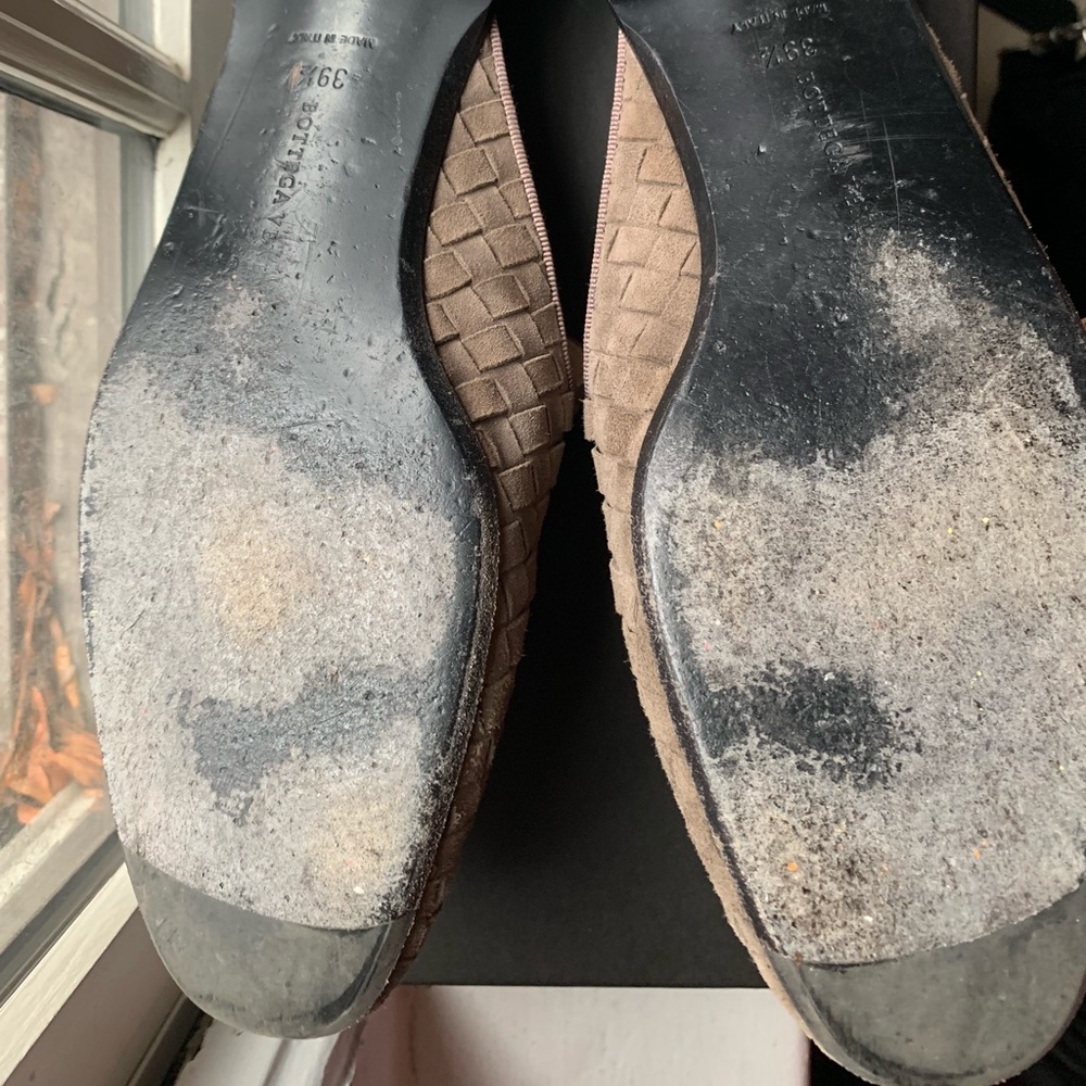 Bottega Veneta Woven Mules In Taupe 39.5 - Picture 6 of 8